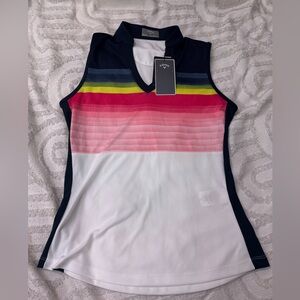 Callaway opti-dry golf tank top size S NWT!